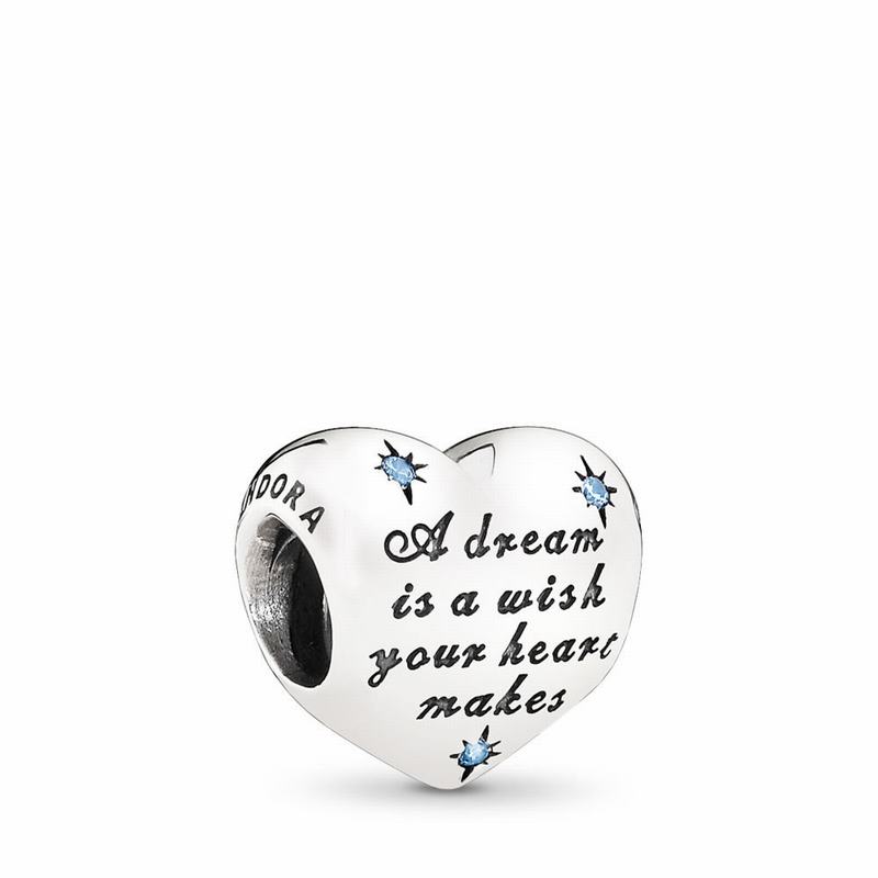 Pandora Disney Cinderella's Dream Charm Ireland - Sterling Silver/Cubic Zirconia - 501894FLA